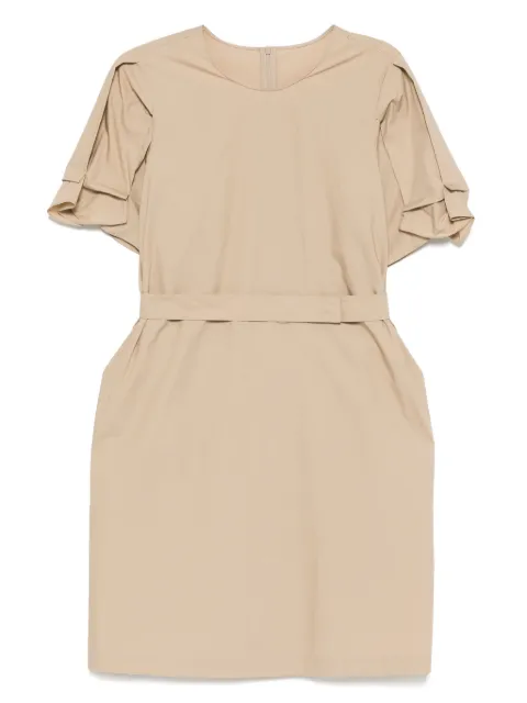 LESS belted midi dress