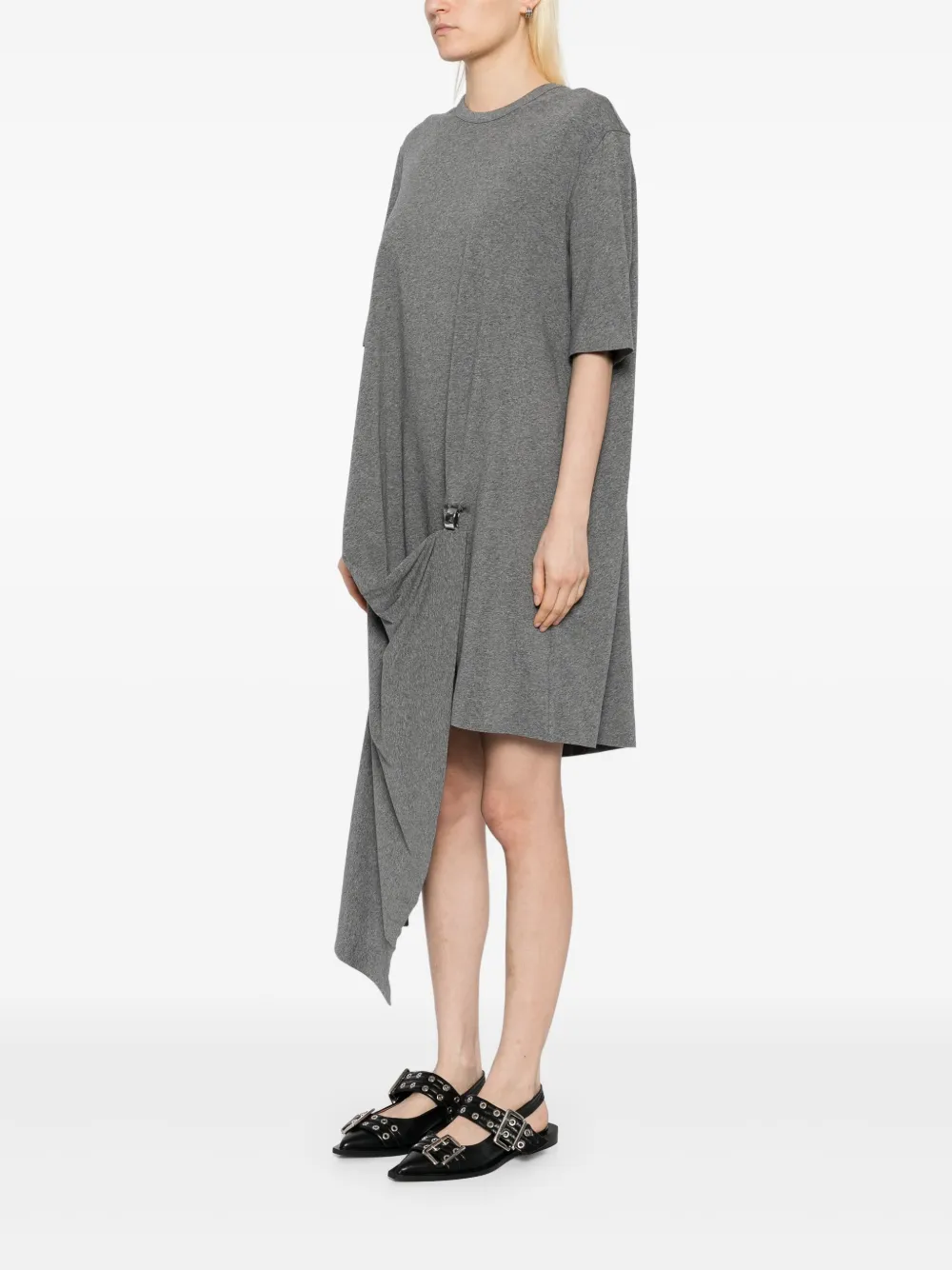 JNBY Asymmetrische jurk Grijs