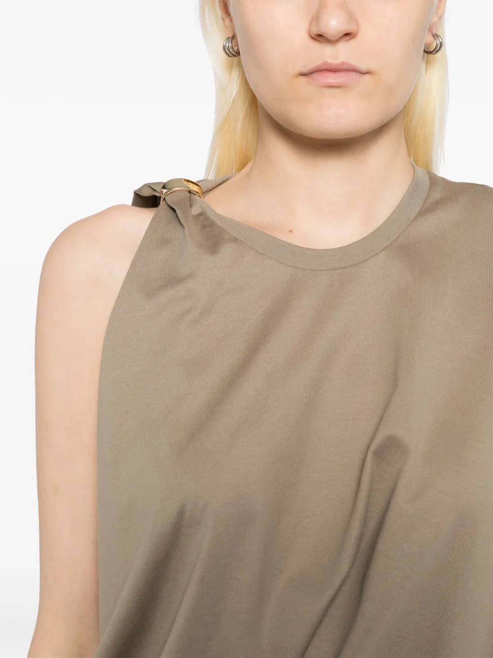 JNBY Mouwloze jurk Beige