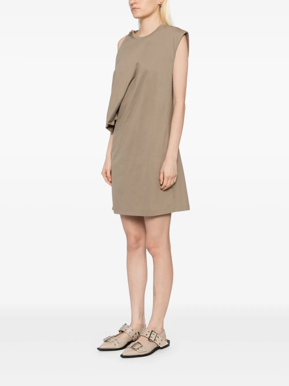 JNBY Mouwloze jurk Beige