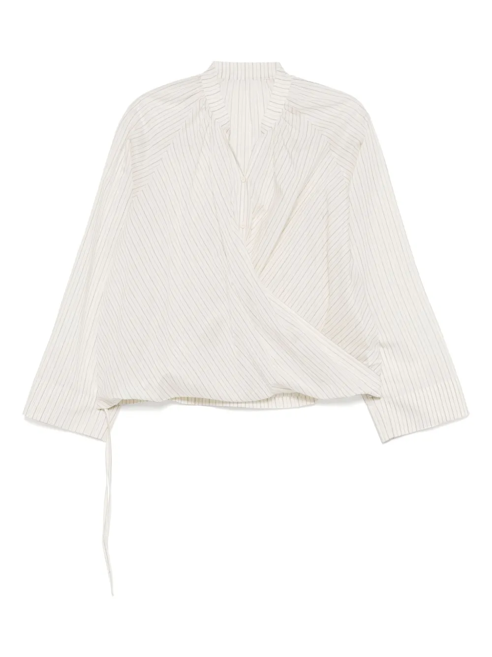 striped blouse