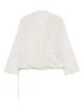 LESS striped blouse - White