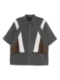 CROQUIS short-sleeved shirt - Grey