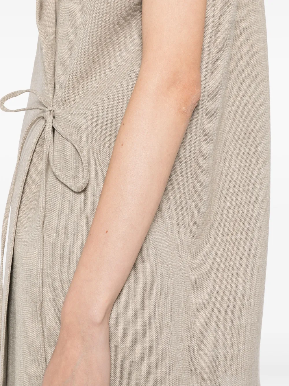 Shop Less Tied-waist Waistcoat