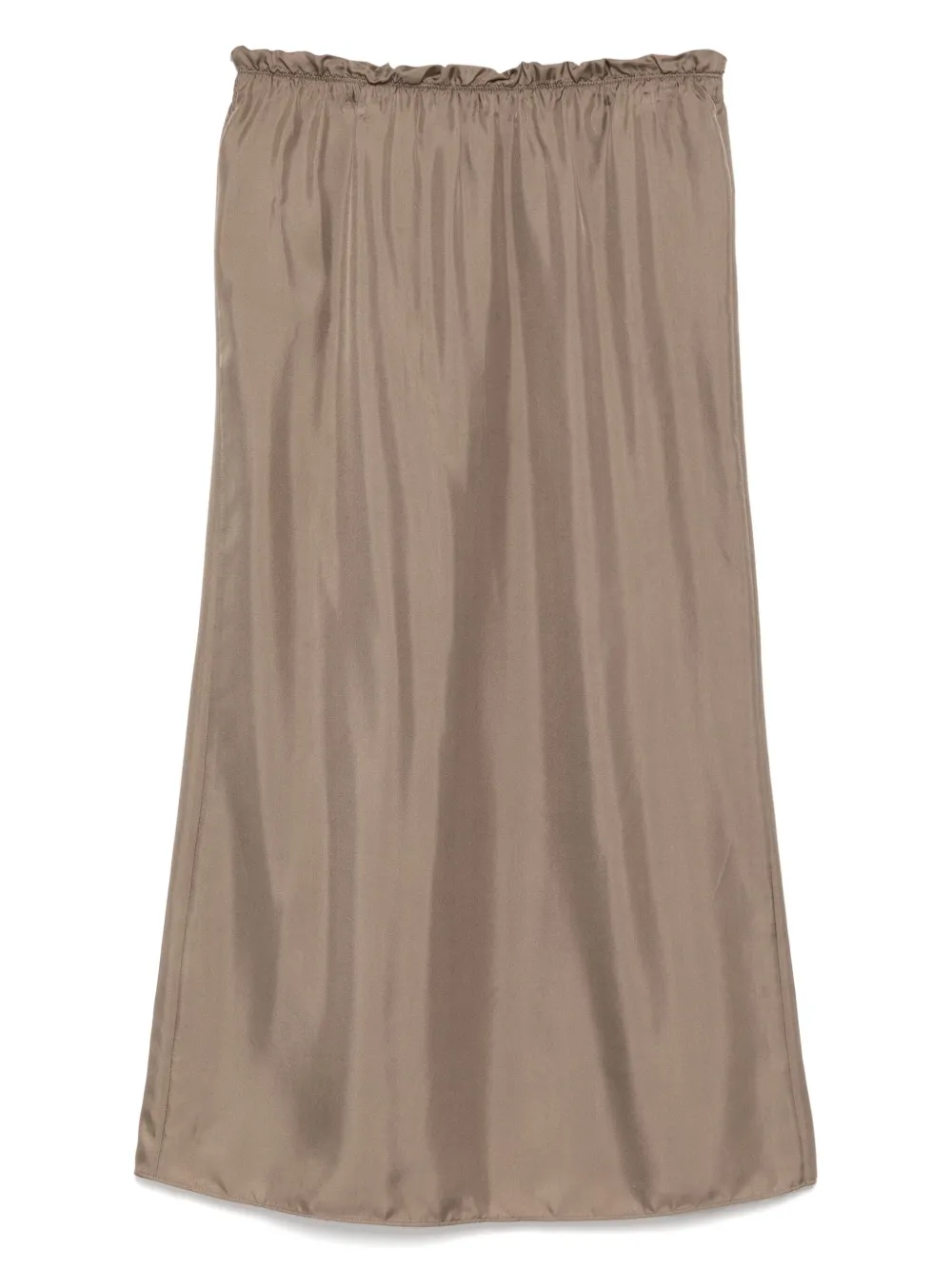 LESS silk skirt