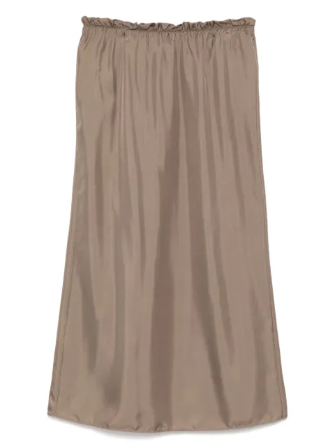 LESS silk skirt