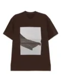 JNBY graphic-printed T-shirt - Brown