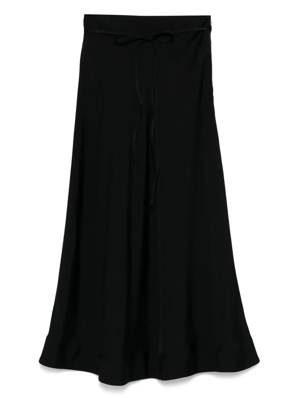 LESS falda con moño en la cintura | negro | Image 1