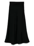 LESS tied-waist skirt - Black