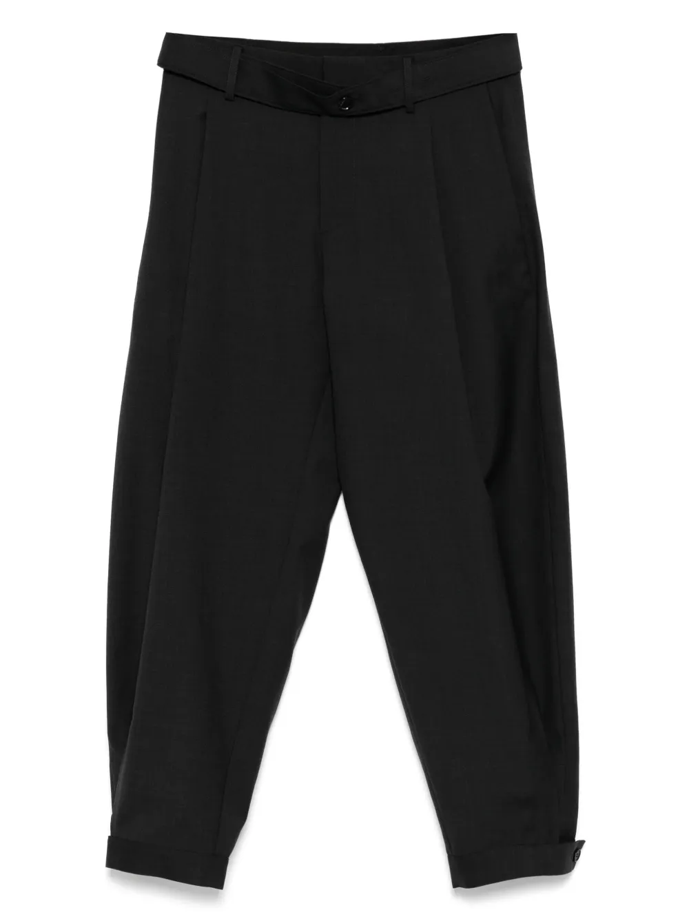 CROQUIS curl-edge trousers | Grey | Image 1
