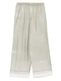 LESS patterned trousers - Green