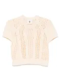 The Garment open-knit sweater - Neutrals