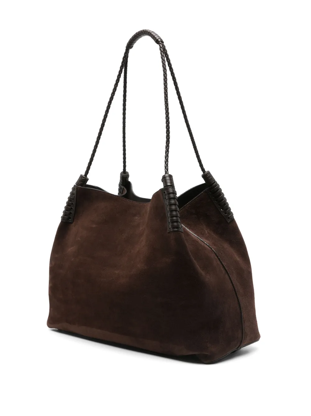 ETRO Suède schoudertas Bruin