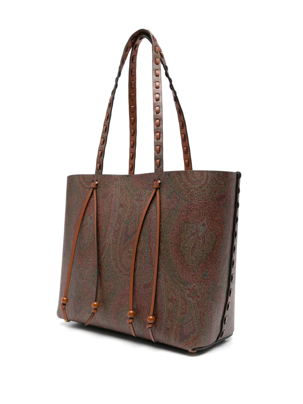 ETRO Shopper met paisley-print Bruin