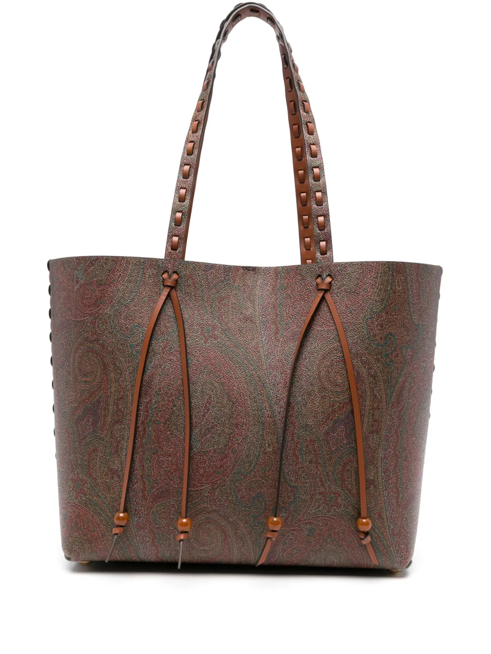ETRO Shopper met paisley-print Bruin
