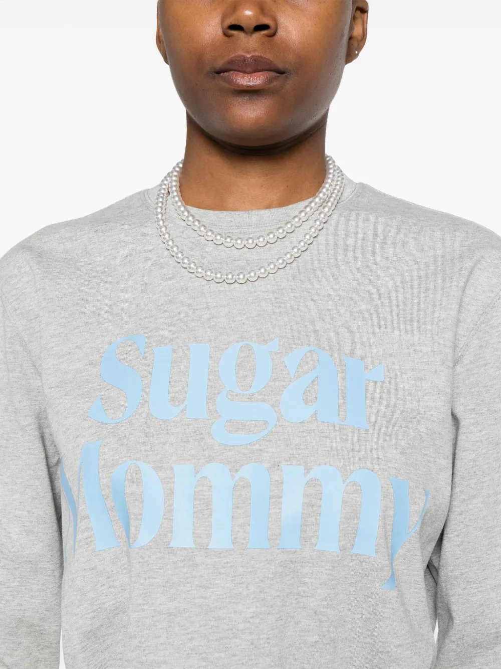 Shop Markgong Graphic-print Long Sleeve T-shirt