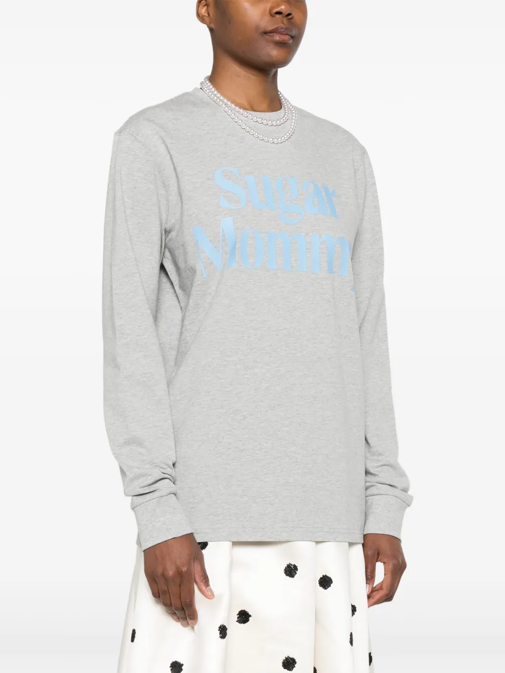 Shop Markgong Graphic-print Long Sleeve T-shirt