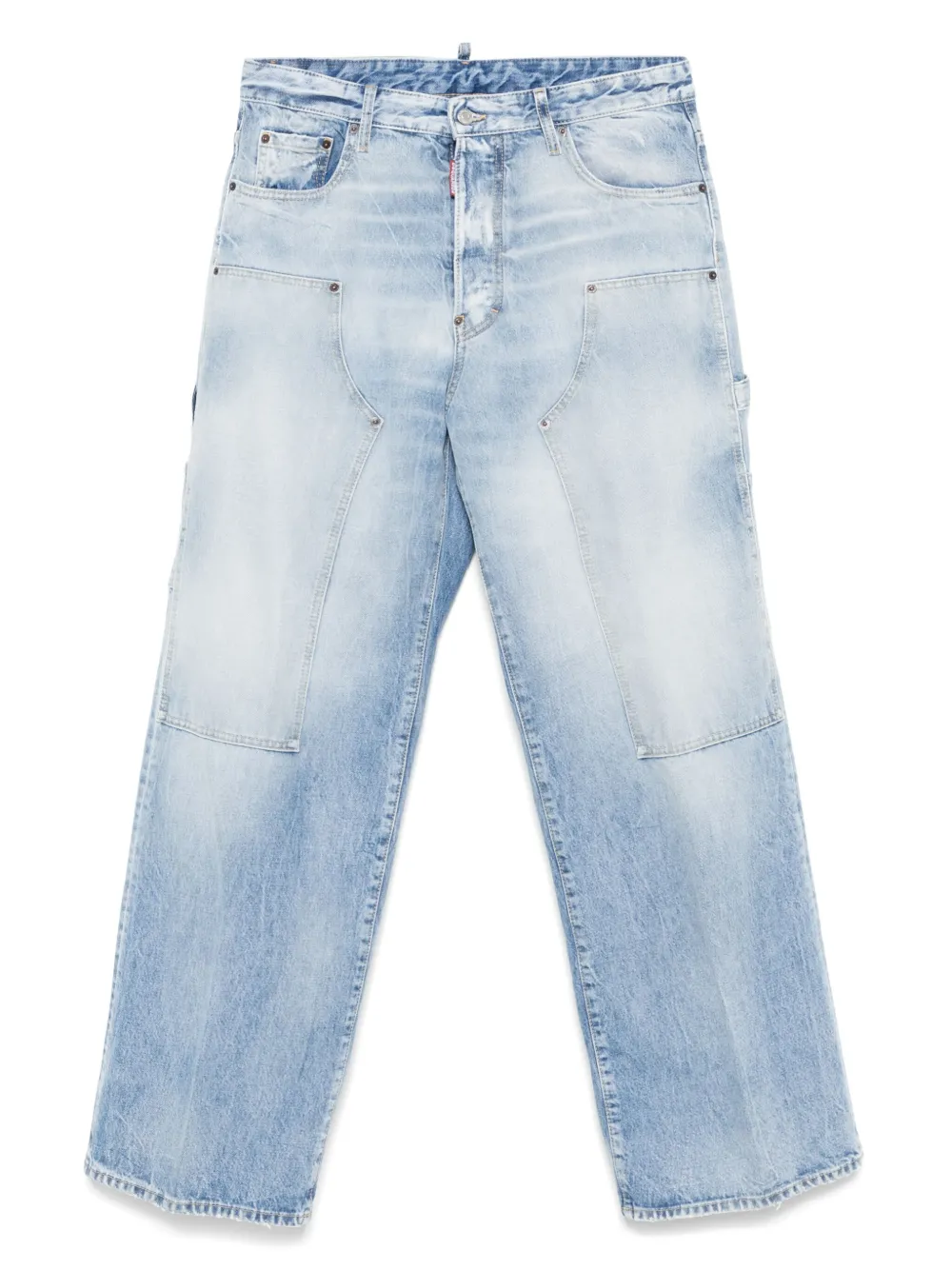 DSQUARED2 straight-leg jeans - ブルー DSQUARED2 straight-leg jeans - ブルー