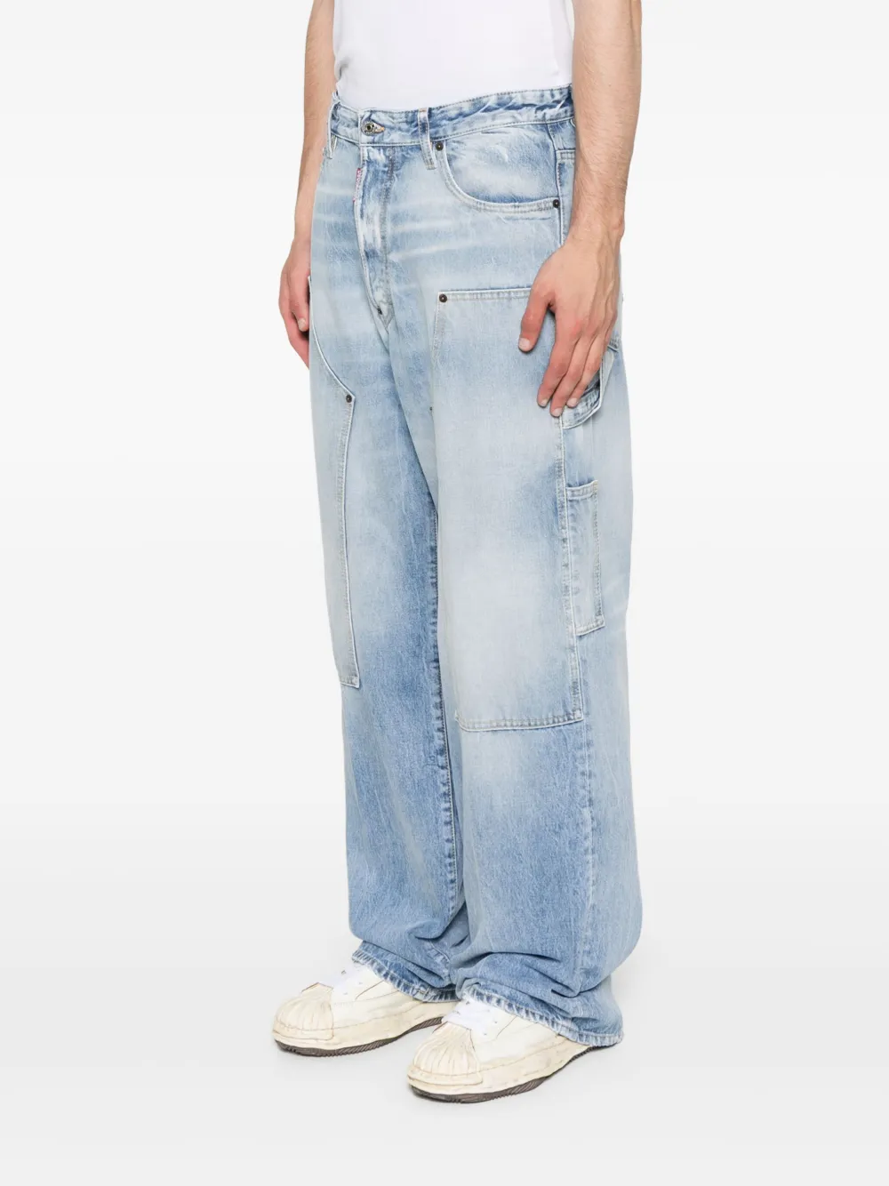 DSQUARED2 Straight jeans Blauw