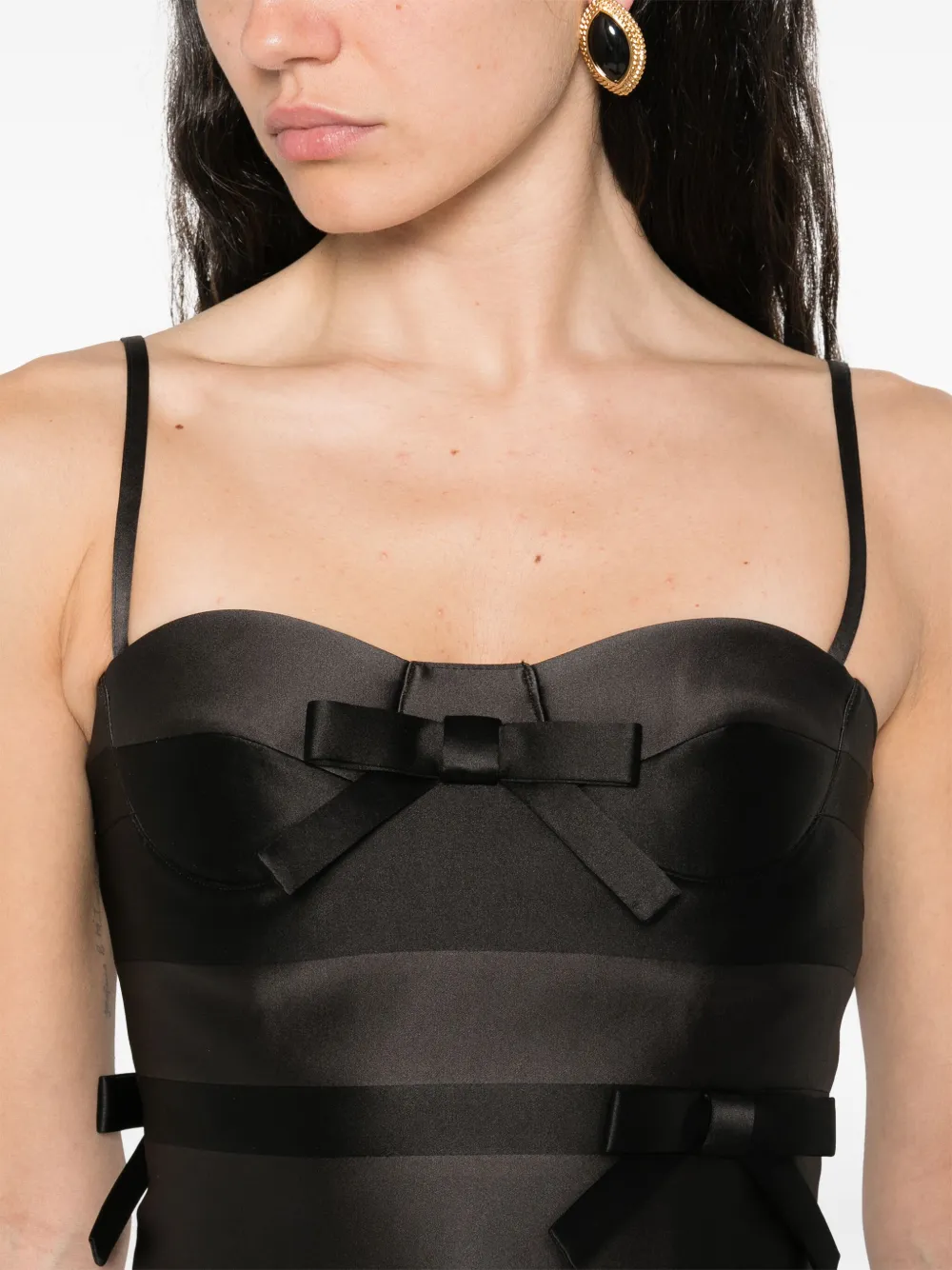 Shop Markgong Bow-detailing Top