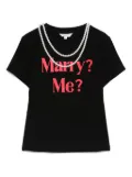 MARKGONG stretch-cotton t-shirt - Black