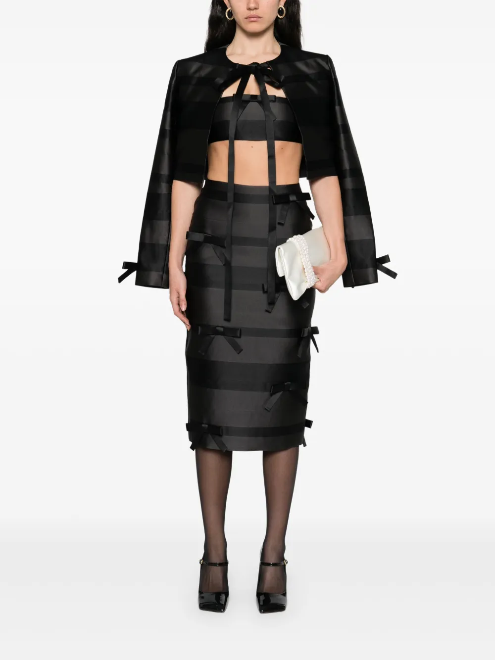 MARKGONG bow-detailing skirt | Faldas lápiz | Image 2