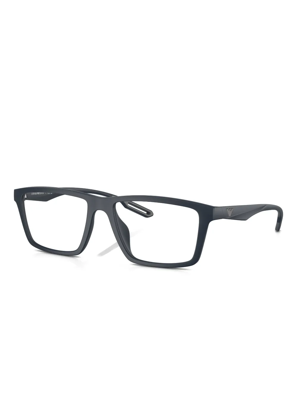 Emporio Armani Bril met vierkant montuur Blauw