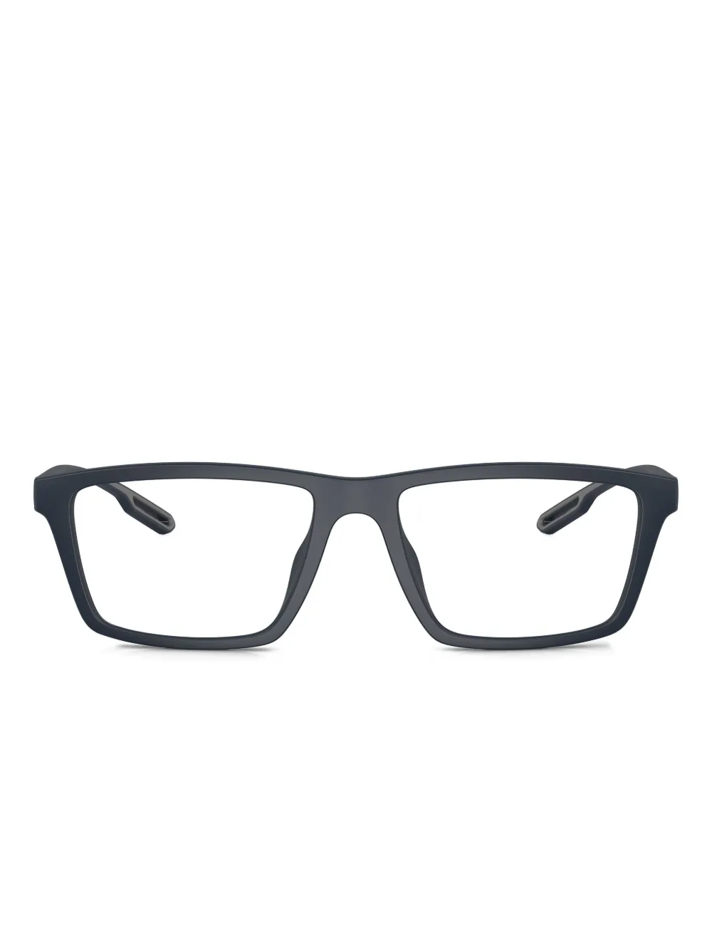 Emporio Armani Bril met vierkant montuur Blauw