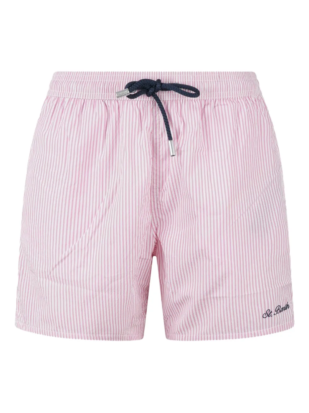 MC2 Saint Barth shorts de playa con rayas estampadas | rosado | Image 1