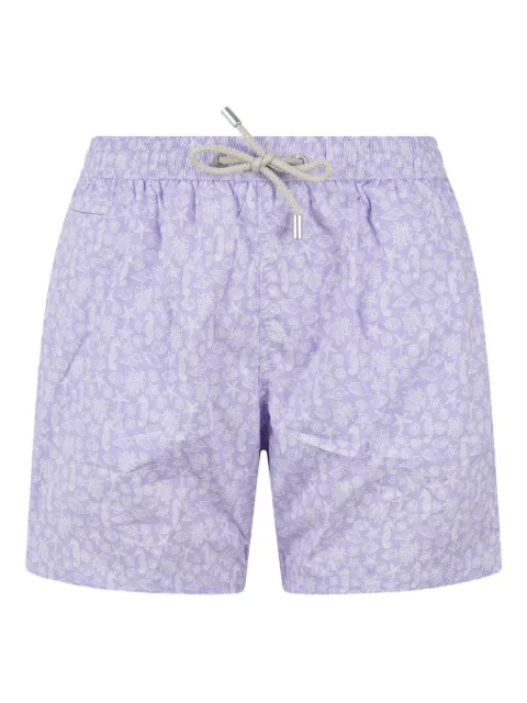 MC2 Saint Barth floral-print swim shorts