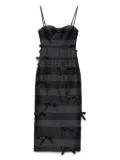MARKGONG bow-detailing dress - Black
