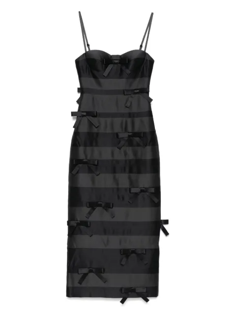 MARKGONG bow-detailing dress