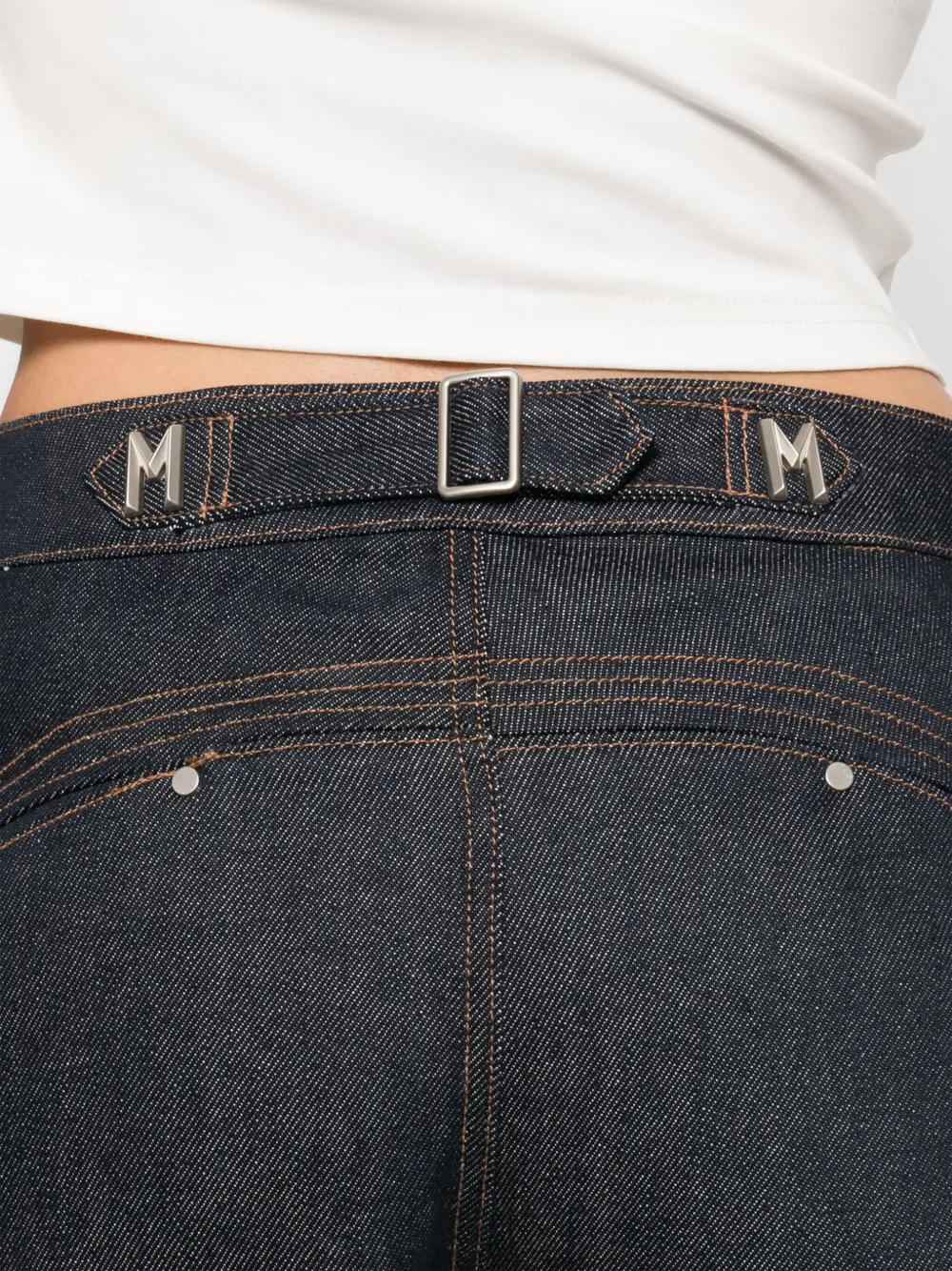 MARKGONG COTTON-BLEND JEANS 
