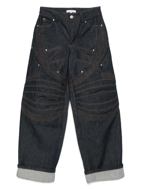 MARKGONG cotton-blend jeans