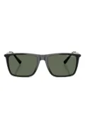 Armani Exchange square-frame sunglasses - Black