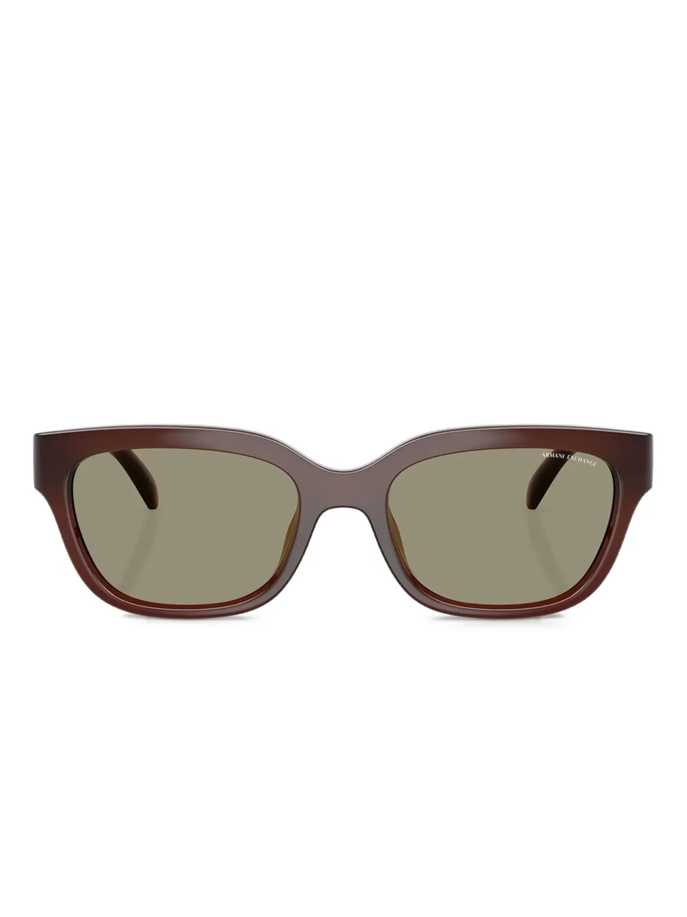 Armani Exchange Occhiali da sole squadrati - Marrone