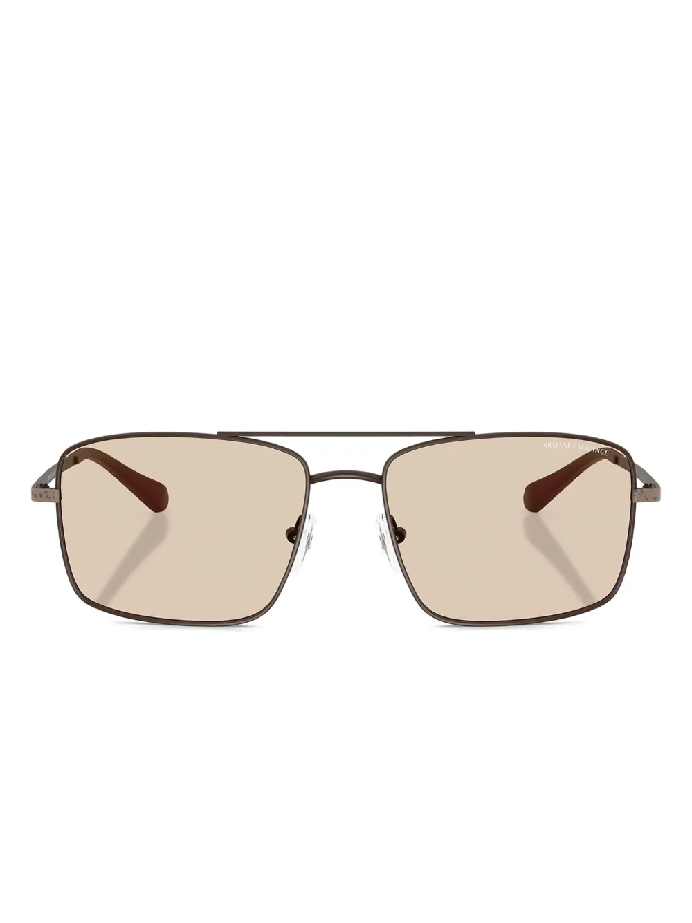 Armani Exchange Occhiali da sole squadrati - Marrone