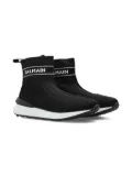 Balmain Kids knit slip-on sneakers - Black