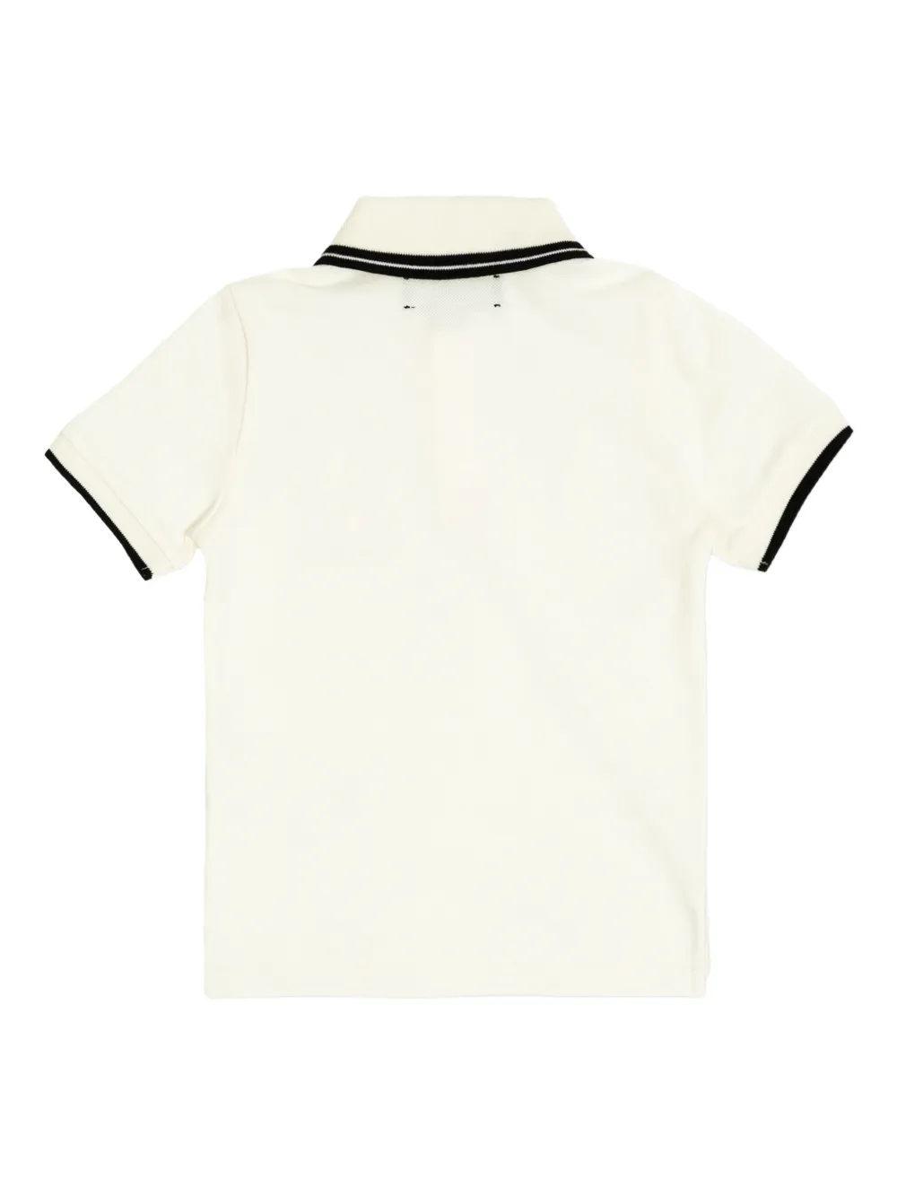 AMIRI KIDS Katoenen poloshirt Beige
