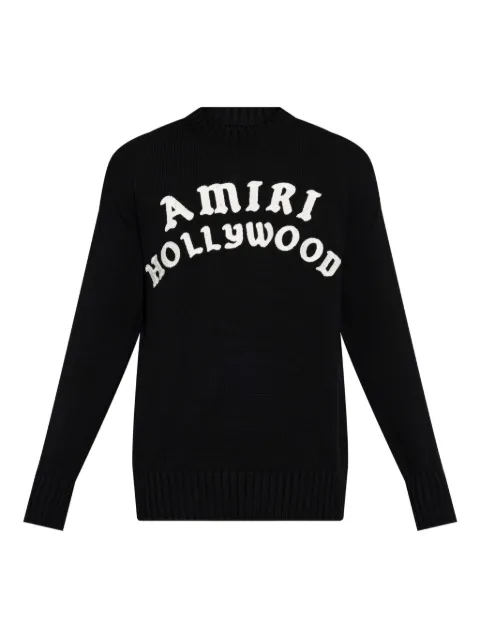 AMIRI logo-print sweater