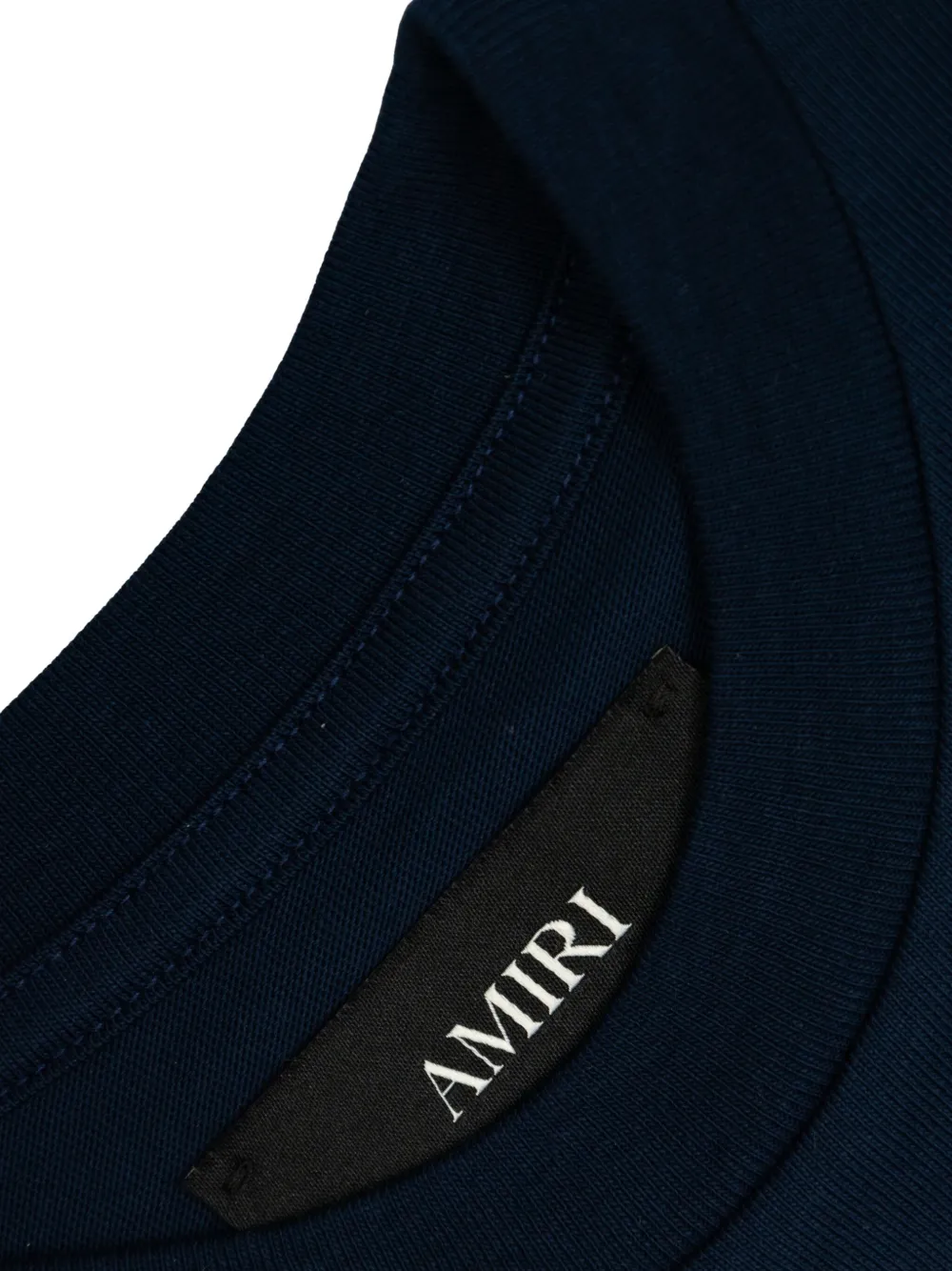 AMIRI KIDS T-shirt met tijgerprint Blauw