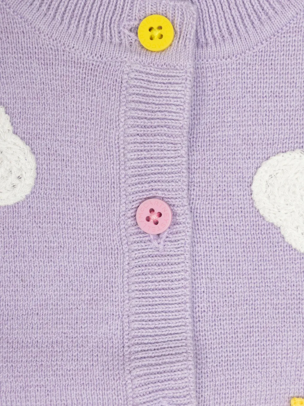 Stella McCartney Kids Vest met patch Paars