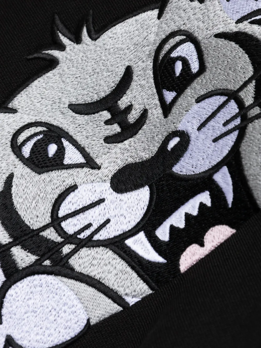 Kenzo Sweater met grafische print Zwart