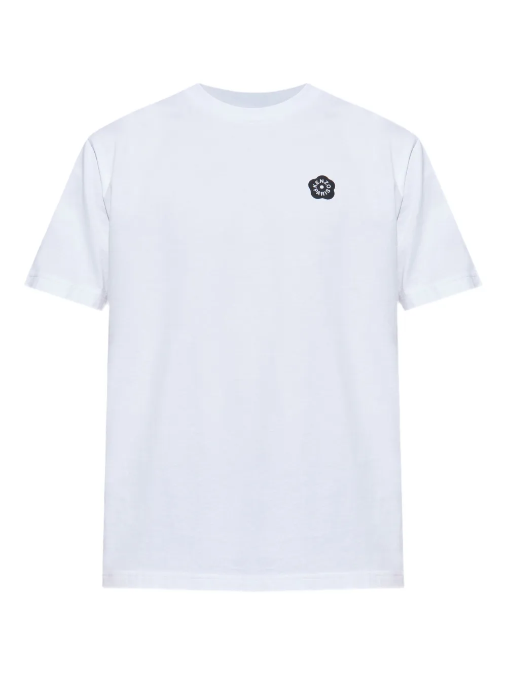Kenzo logo刺绣T恤 | 白色 | Image 1