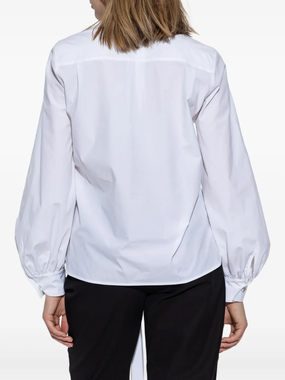 Max Mara Blouse met strik Wit