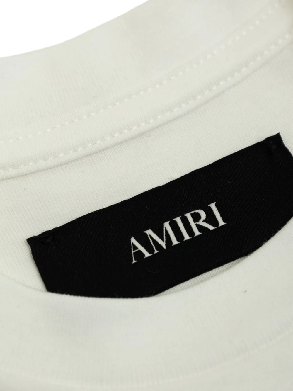 AMIRI KIDS T-shirt met logoprint Wit