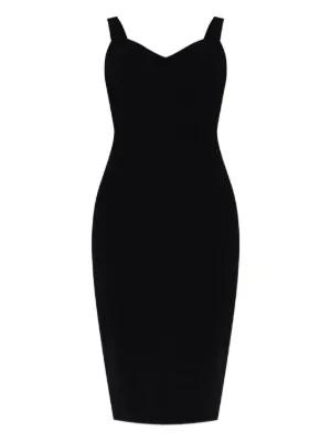 strapless open back dress Kendra Bodycon Dress White / M-L