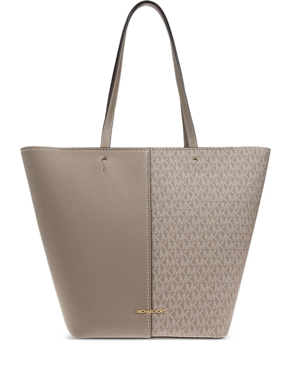 Michael Michael Kors logo-print canvas tote bag | Brown | Image 1