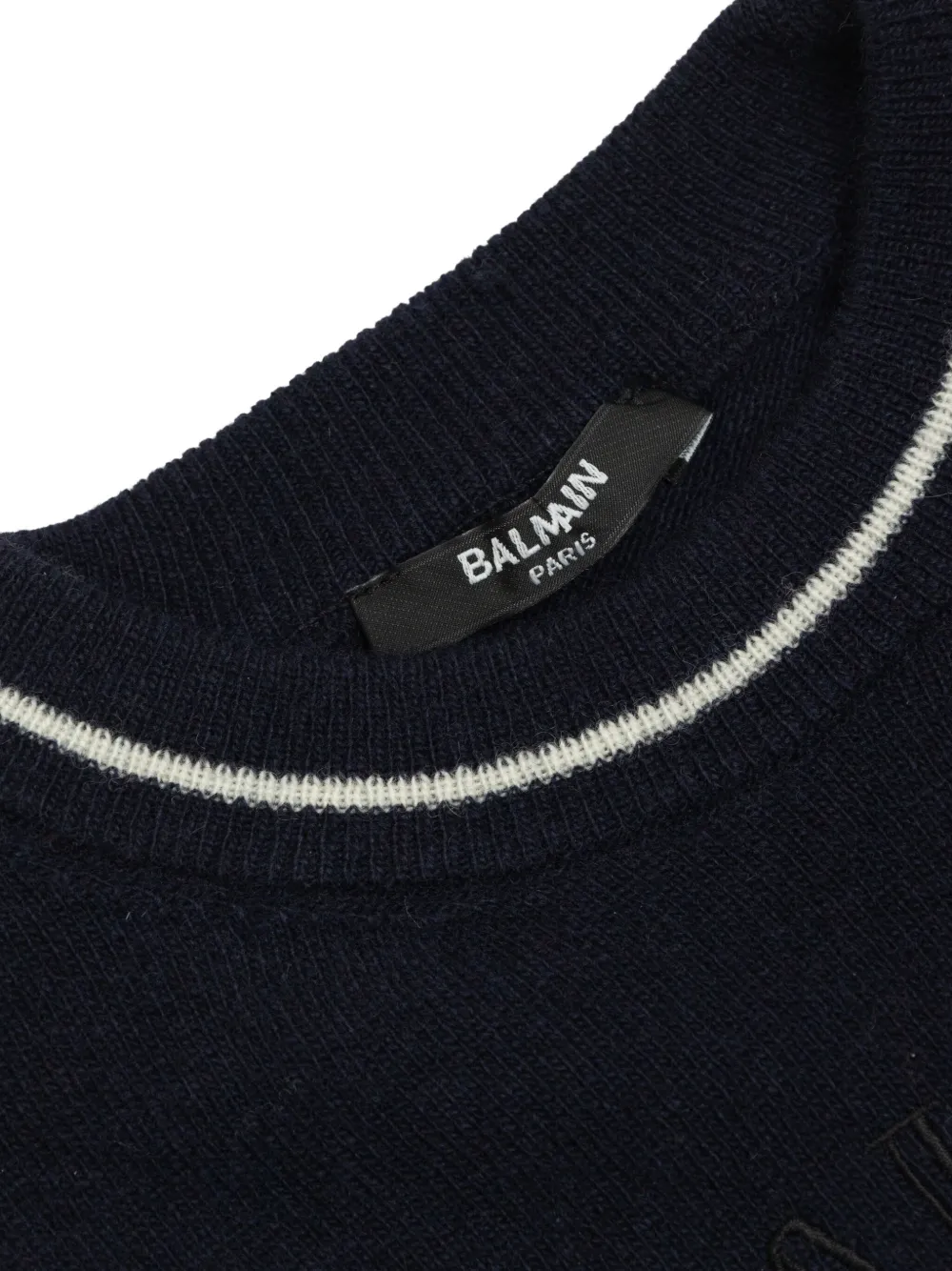 Balmain Kids Cropped trui Blauw