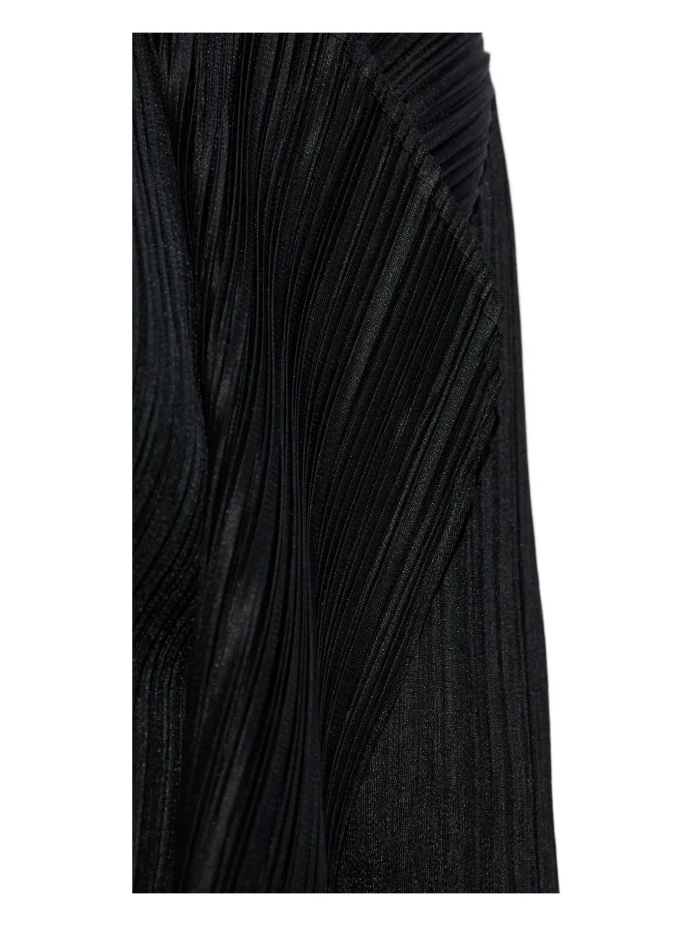 Issey Miyake Technical-pleated Cardigan In Black
